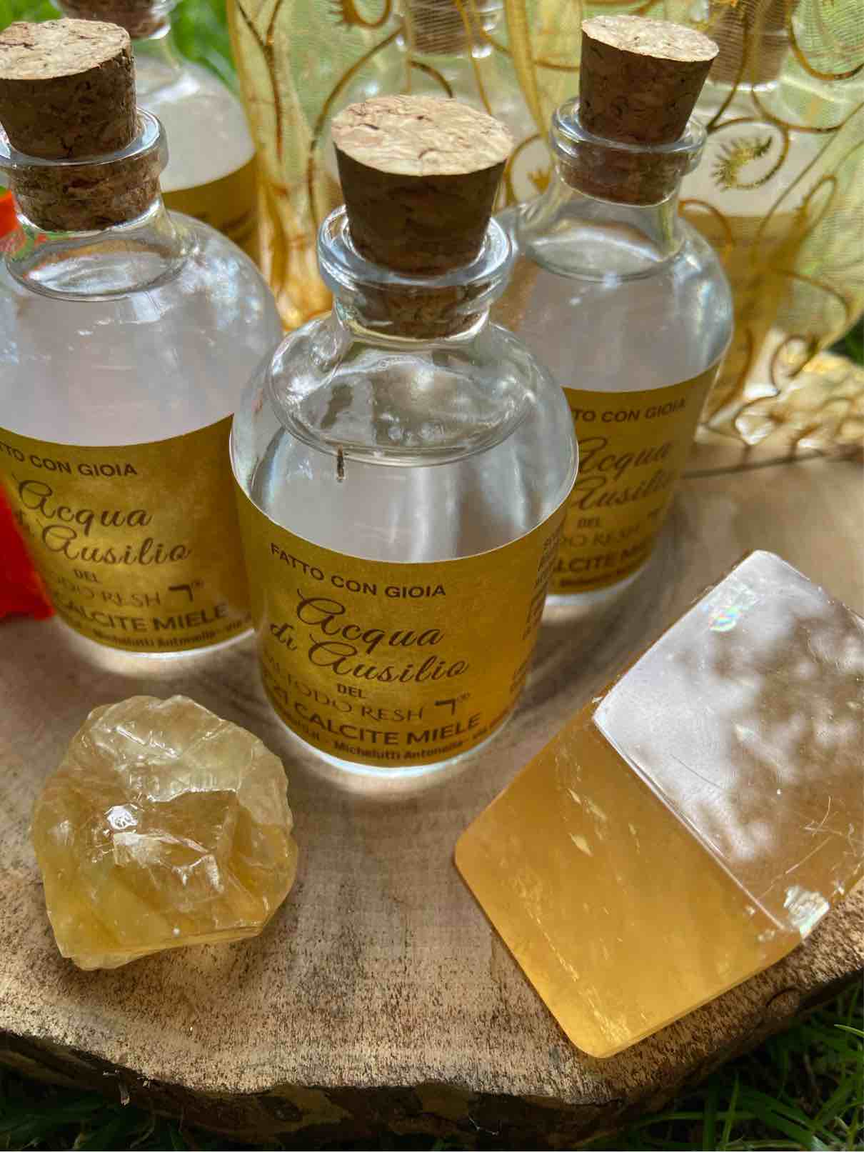 Acqua di Ausilio del metodo resh calcite miele