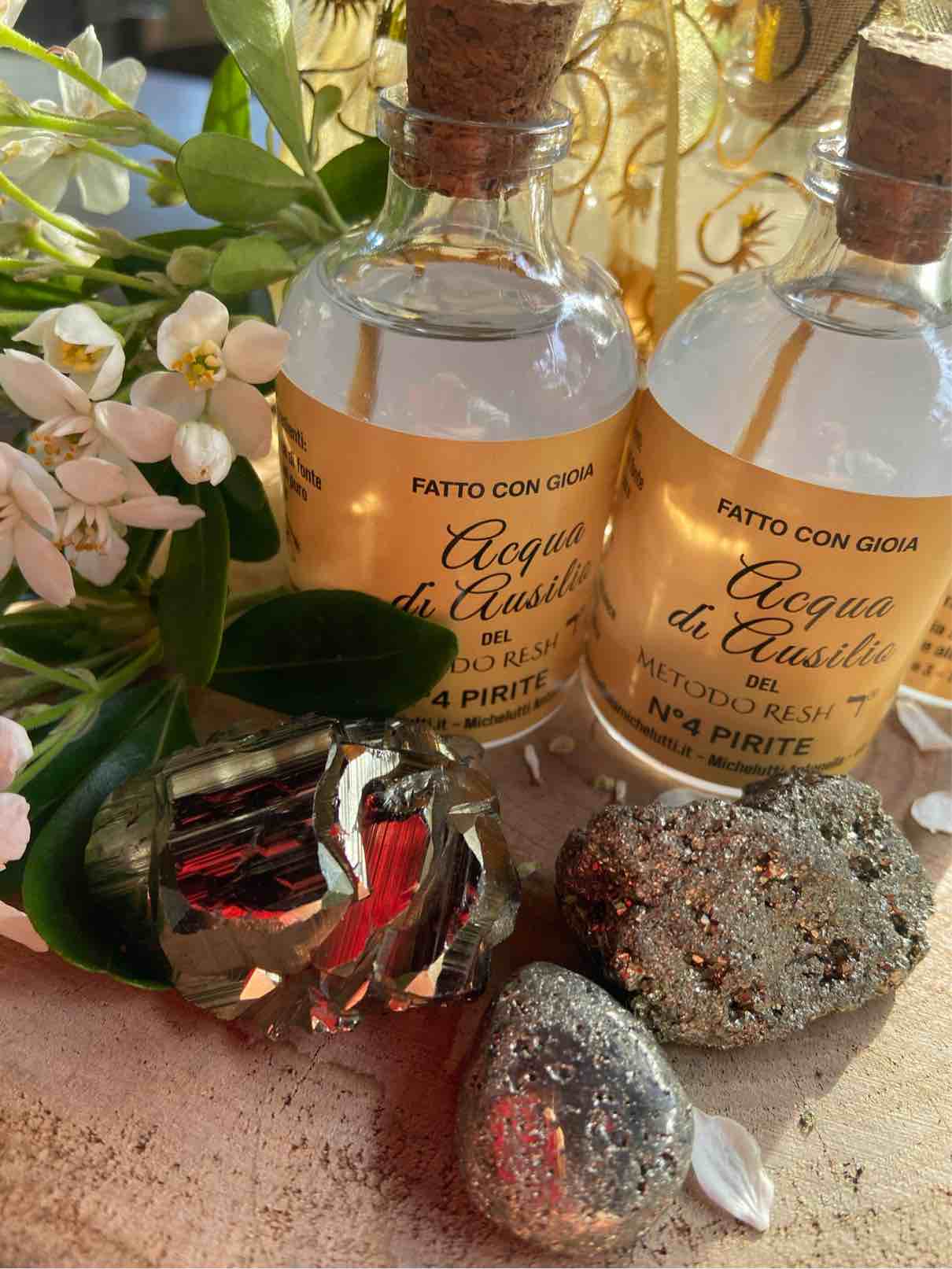Acqua di Ausilio del metodo resh pirite
